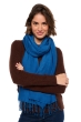 Cashmere & Silk ladies shawls platine dark blue 204 cm x 92 cm